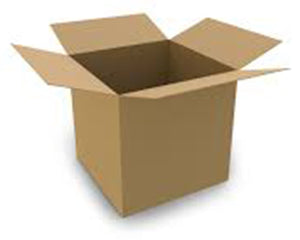 127x127x127mm 5"x 5"x5" Single Wall Brown Cardboard Box 3, 10, 25, 100