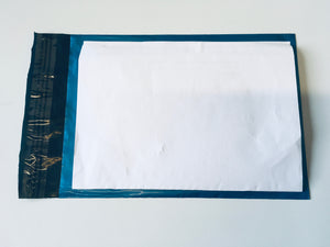 Blue Polythene Mailing Bag 56 x 43cm Medium Strength